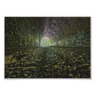 Moonville Tunnel, Ohio Fototryck