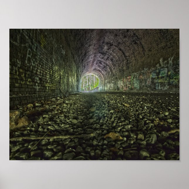 Moonville Tunnel, Ohio Poster (Framsidan)