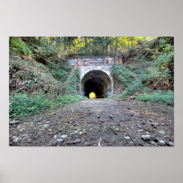 Moonville Tunnel, Vinton County, Ohio Poster (Framsidan)