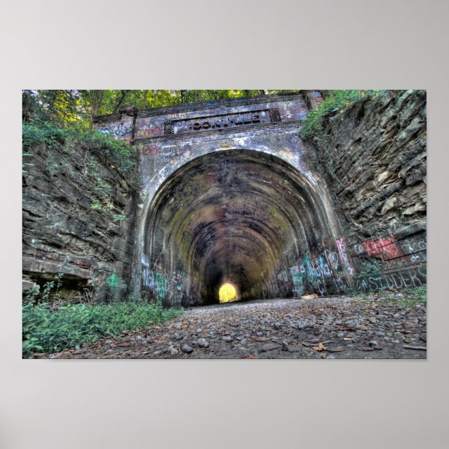 Moonville Tunnel, Vinton County, Ohio Poster (Framsidan)