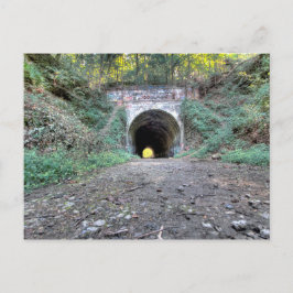 Moonville Tunnel, Vinton County, Ohio Vykort