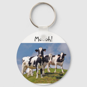 Moooh!Nyckelring Nyckelring