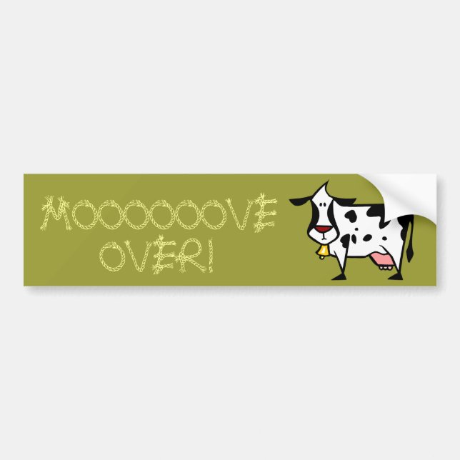 Moooooove över! Bildekal (Framsidan)