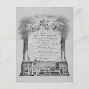 Moore & Co. Trade Card Vykort