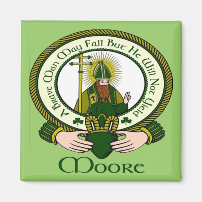 Moore Klan Motto Magnet (Framsidan)