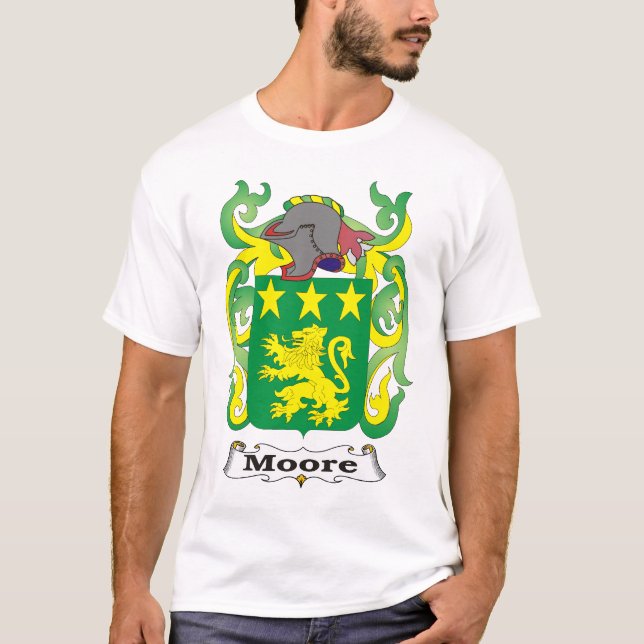 Moore vapensköldT-tröja T Shirt (Framsida)