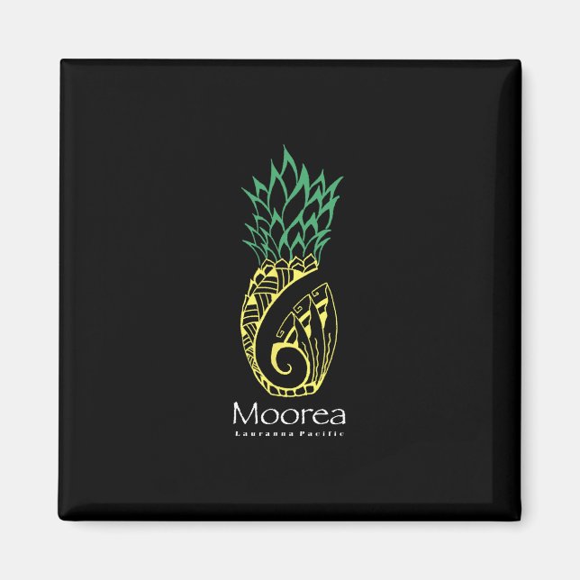 Moorea Ananas  Magnet (Framsidan)