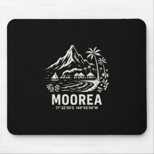 Moorea Island Franska Polynesien Strand Semester Musmatta