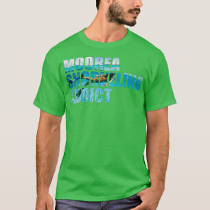 Moorea Snorkeling Addict Woman Photo T Shirt