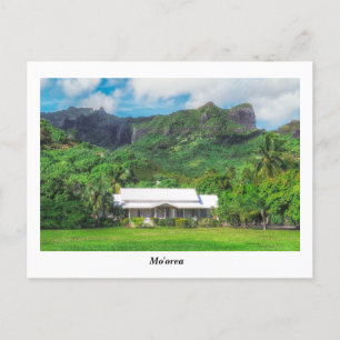 Mo'orea-vykort Vykort