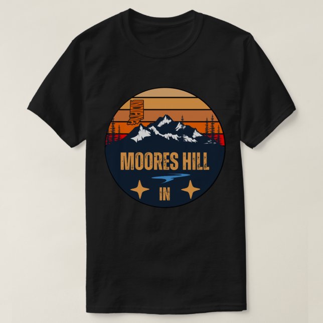 Moores Hill, Indiana T Shirt (Design framsida)