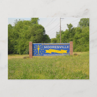 Mooresville Indiana Vykort