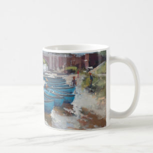 Moorings på den Hampton domstolen 2011 Kaffemugg