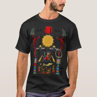Moorish American Custodian of Egyptian Myasty Sys T Shirt