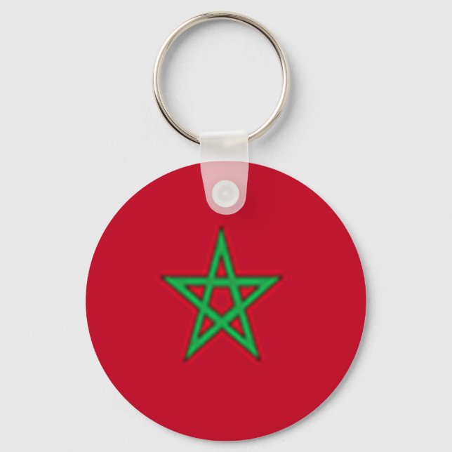 Moorish American Keychain Nyckelring (Framsida)