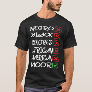 Moorish American Moroccan T Shirt