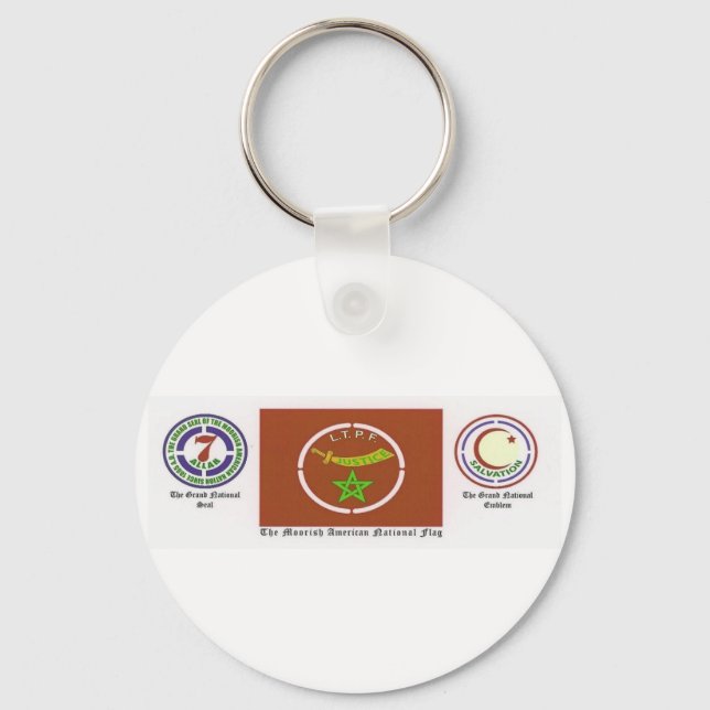 Moorish American Nyckelring (Framsida)