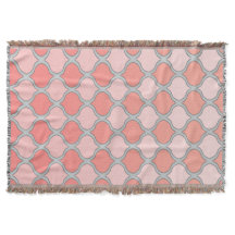 Moorish Arabesque (Rosa, koral, Grått)