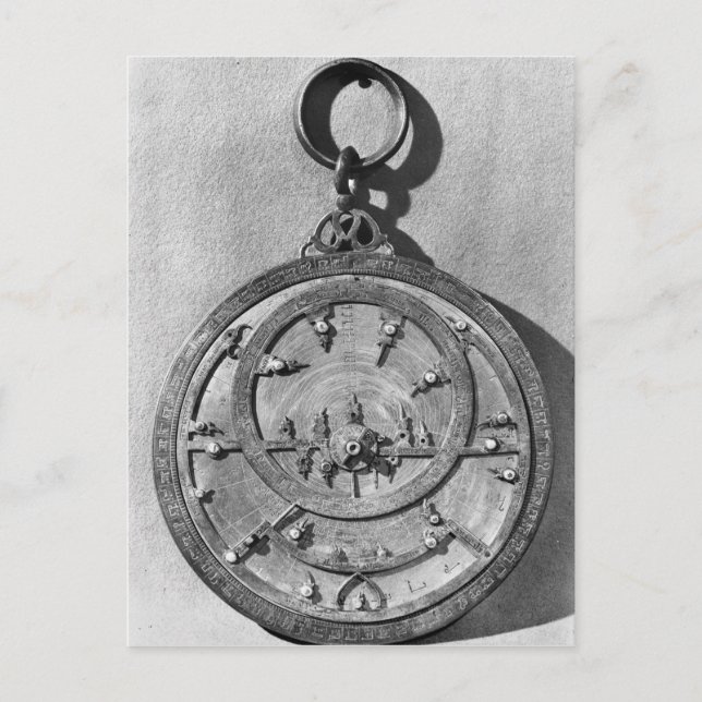Moorish astrolabe, från Cordoba, 1054 Vykort (Framsida)