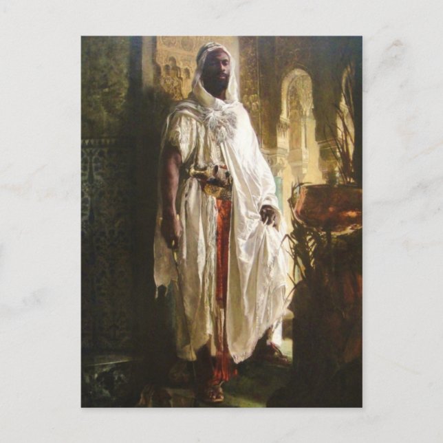 Moorish-chefen Vykort (Framsida)