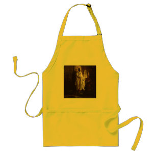 Moorish Chief African Art Painting Porträtt Förkläde