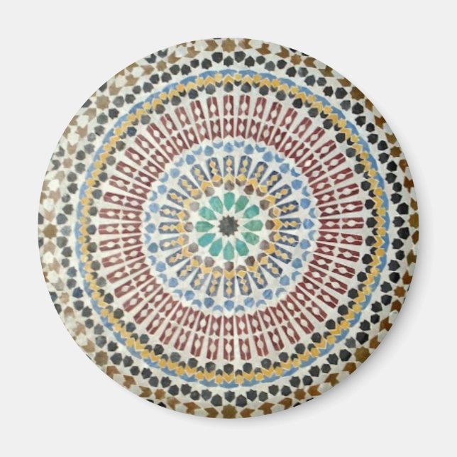 Moorish Mosaic Magnet (Framsidan)