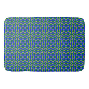 Moorish Mosaic Tile Bath Mat Badrumsmatta