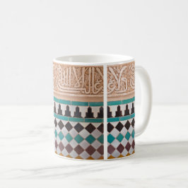 Moorish Mosaic Tile Mönster Kaffemugg