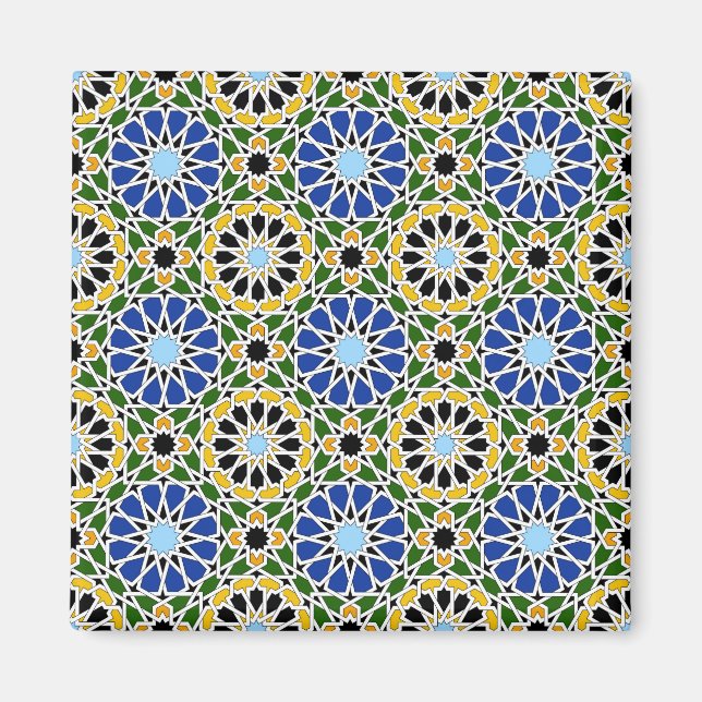 Moorish tile magnet (Framsidan)