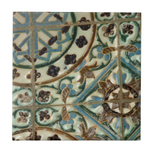 Moorishen Azulejo belägger med tegel Kakelplatta