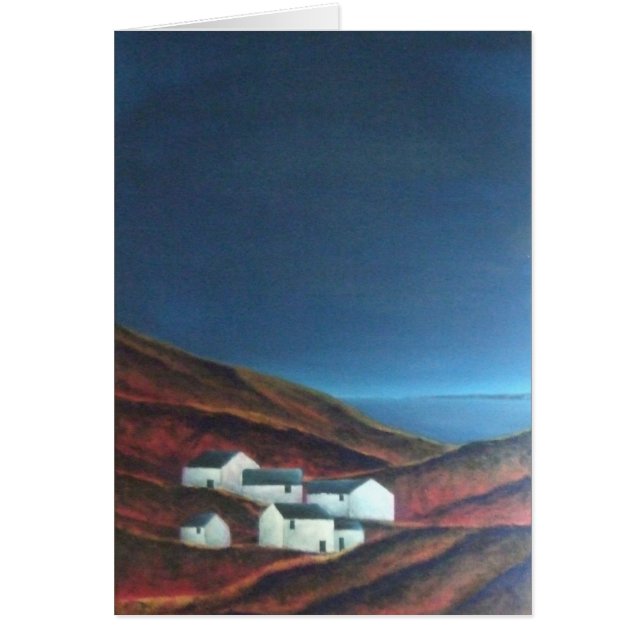 Moorland i Penwith, Cornwall Hälsningskort (Framsidan)