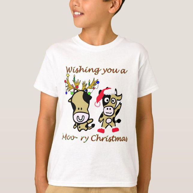 Moory christmas t shirt (Framsida)