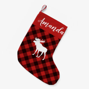 Moose and Buffalo Red and Black Play-jul Liten Julstrumpa