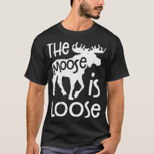 Moose är en förlorad Manar-Vintage-gåva T Shirt