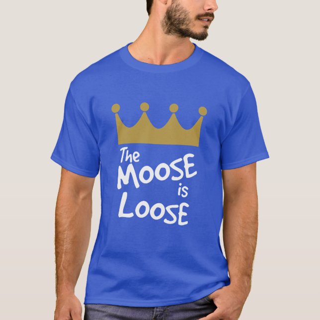 Moose är lös - Party som det är 1985 Tee Shirt (Framsida)