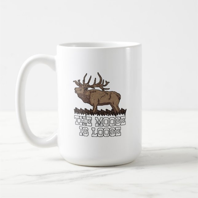 Moose är löst kaffemugg (Vänster)