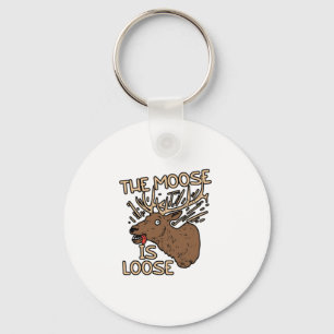 Moose är löst nyckelring