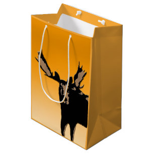 Moose at Sunset - Original Wildlife Art