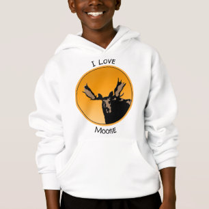 Moose at Sunset - Original Wildlife Art T Shirt