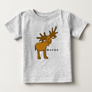 Moose Baby Top eller T-Shirt (med bas)