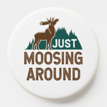 Moose bara rör sig runt
