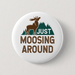 Moose bara rör sig runt knapp