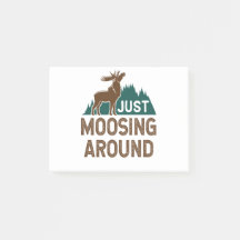 Moose bara rör sig runt