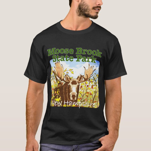 Moose Brook State Park, New Hampshire T Shirt (Framsida)