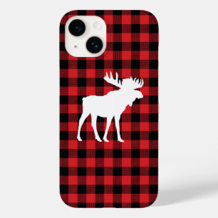 Moose Buffalo Check Wilderness Cabin