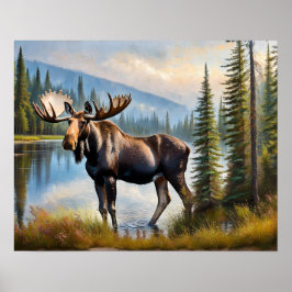 Moose by Sjö 2 Poster