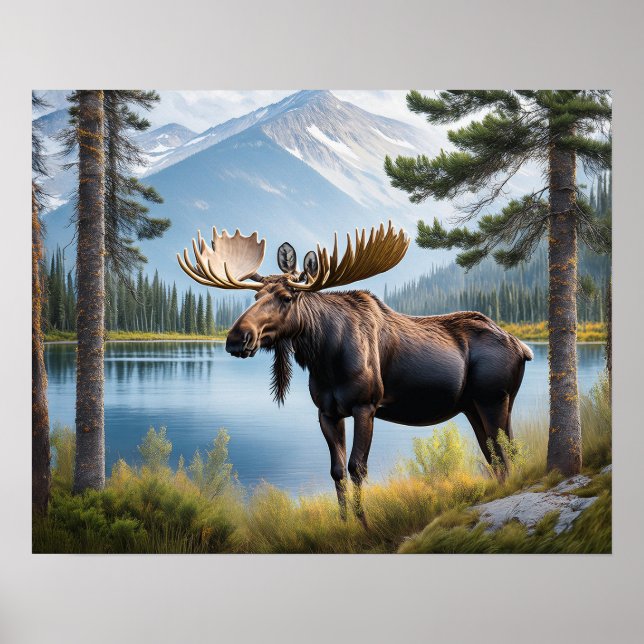 Moose by Sjö 4 Poster (Framsidan)