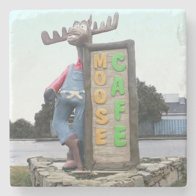 Moose Cafe, Asheville, Moose Cafe Stenunderlägg (Framsidan)