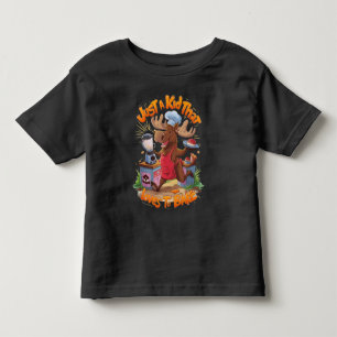 Moose Chef Backning by the Stove T Shirt