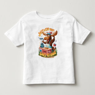 Moose Chef som kokar upp en storm T Shirt